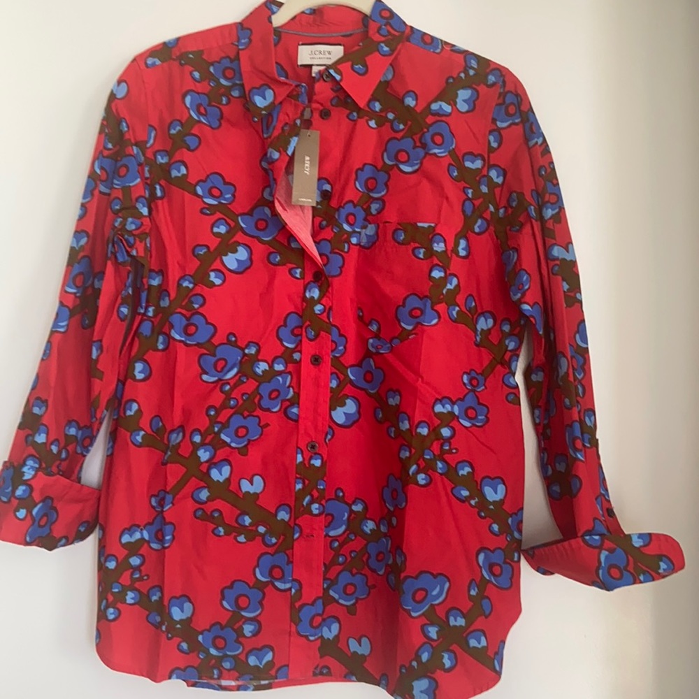 J.Crew NWT spring button down